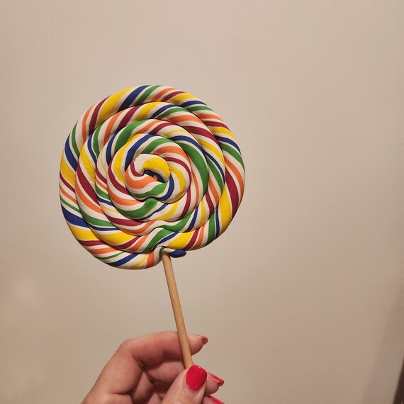Fake Lollipop, Fake Candy, Lollipop, Pretend Lollipop, Fake Food