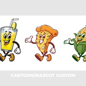 I will Custom Cartoon/Mascot/Character Design