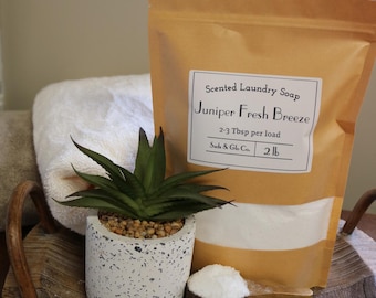 Laundry Soap, Detergent, Homemade, 2lb bag, Scented