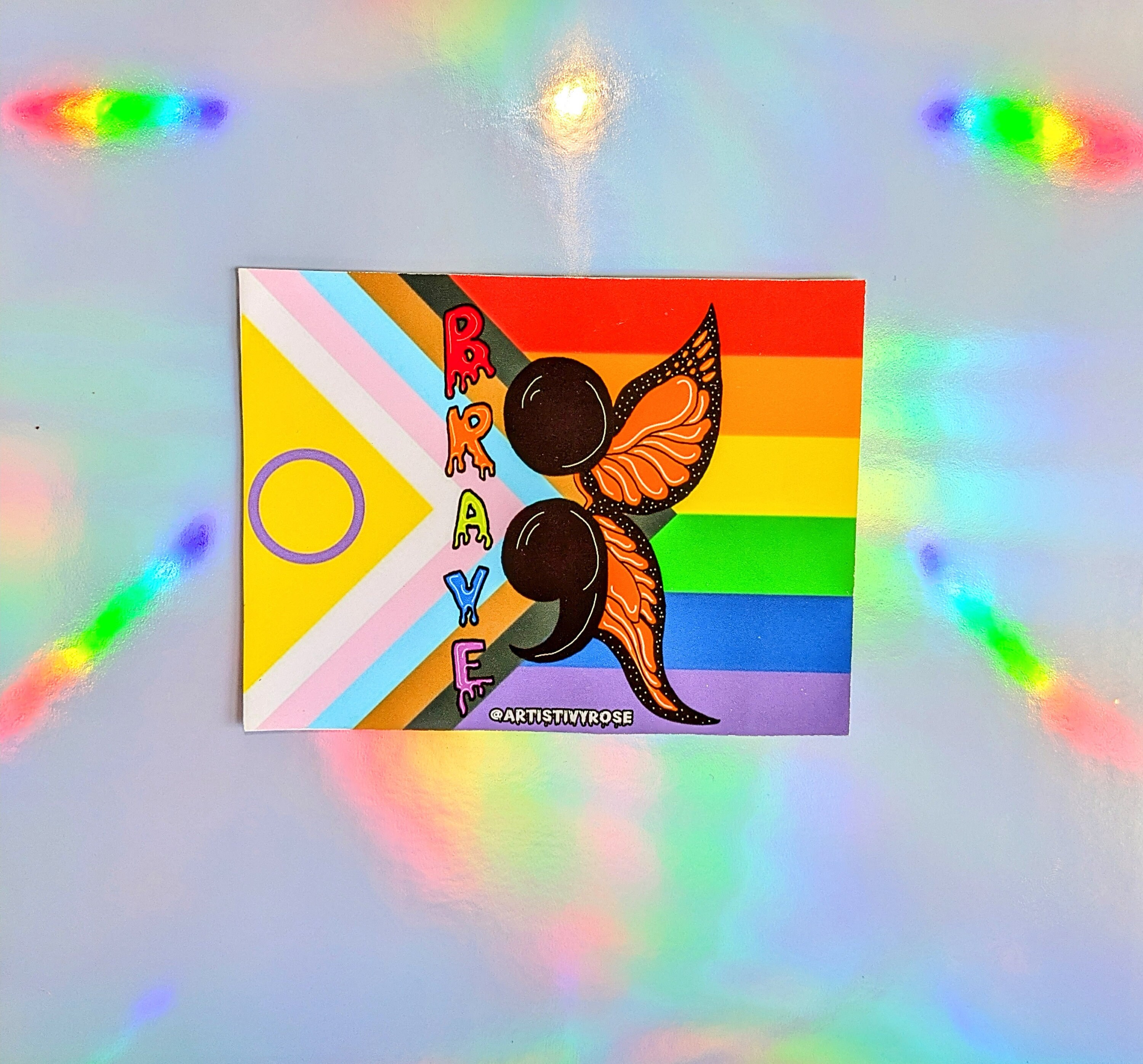 LGBTQ+ Pride Sticker, Waterproof Sticker, Vinyl Sticker - Etsy