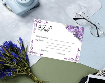 Wedding Vellum Invitation Suite, RSVP card, Detail Card Invite with Photo,  Elegant Wedding Set, Response Card, Online RSVP Card, Digital