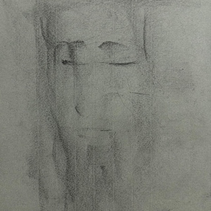 Serena Pace - Disegno su carta - incorniciato - cornice artigianale
