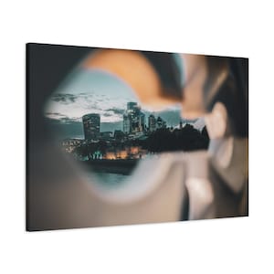 London City Canvas Wall Art Tower Bridge at Twilight