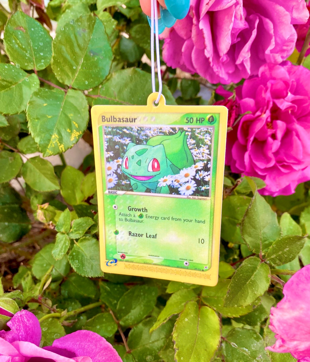 Bulbasaur Pokemon Car Air Freshener Car Accessories Pikachu Etsy