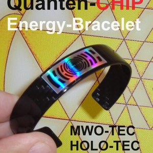 Energy-Bracelet Carbon-TEC Harmony 5G Elektrosmog Energiearmband Erdung Kraft Energie Ruhe MWO Lakhovsky Radionik Scalar Hologramm-Technik