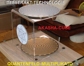 Quanten-Cube Quantenfeld-Multiplikator Torus Generator Tesserakt Energiefeld Konverter Hausharmonie EMF 5g Schutz Photonenfeld Magnetfeld H3