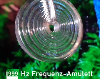 Frequenz-Amulett 999Hz MWO-Kristall Healy Power Pendant Multiwellen Oszillator Aura EMF-Schutz 5G Wohlstand Fülle Harmony Resonanz Radionik