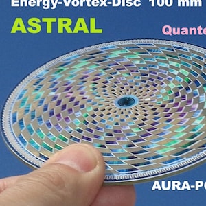 Cosmic-Healy Energy-Plat Skalarwellen Radionik Vortex Geometry holy Energy-Disc Quanten Resonanz-Disc Harmony +150Hz Frequenz + Aura-Potenz