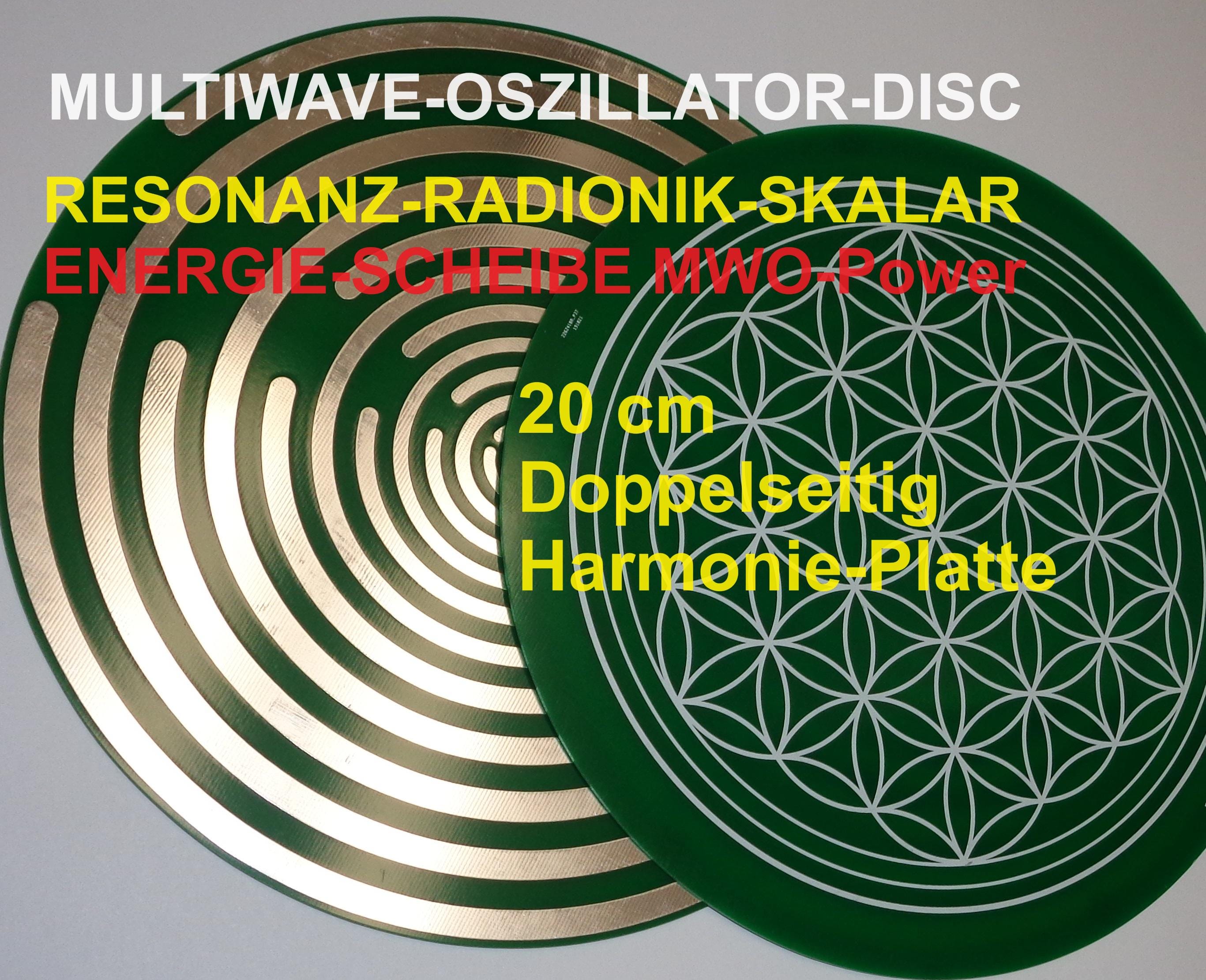 Cosmic-Healy Energy Chi Disc Skalarwave Radionik MWO Geometry holy Energy-Disc Lakhovsky Resonanz-Scheibe Harmony Prana Chi + 150Hz Frequenz