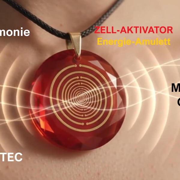 Frequenz-Amulett MWO-Kristall Healy Cosmic Power Pendant Multiwellen Angel Aura Chakra EMF 5G Protect Harmony Resonance Chi Prana Akasha OM