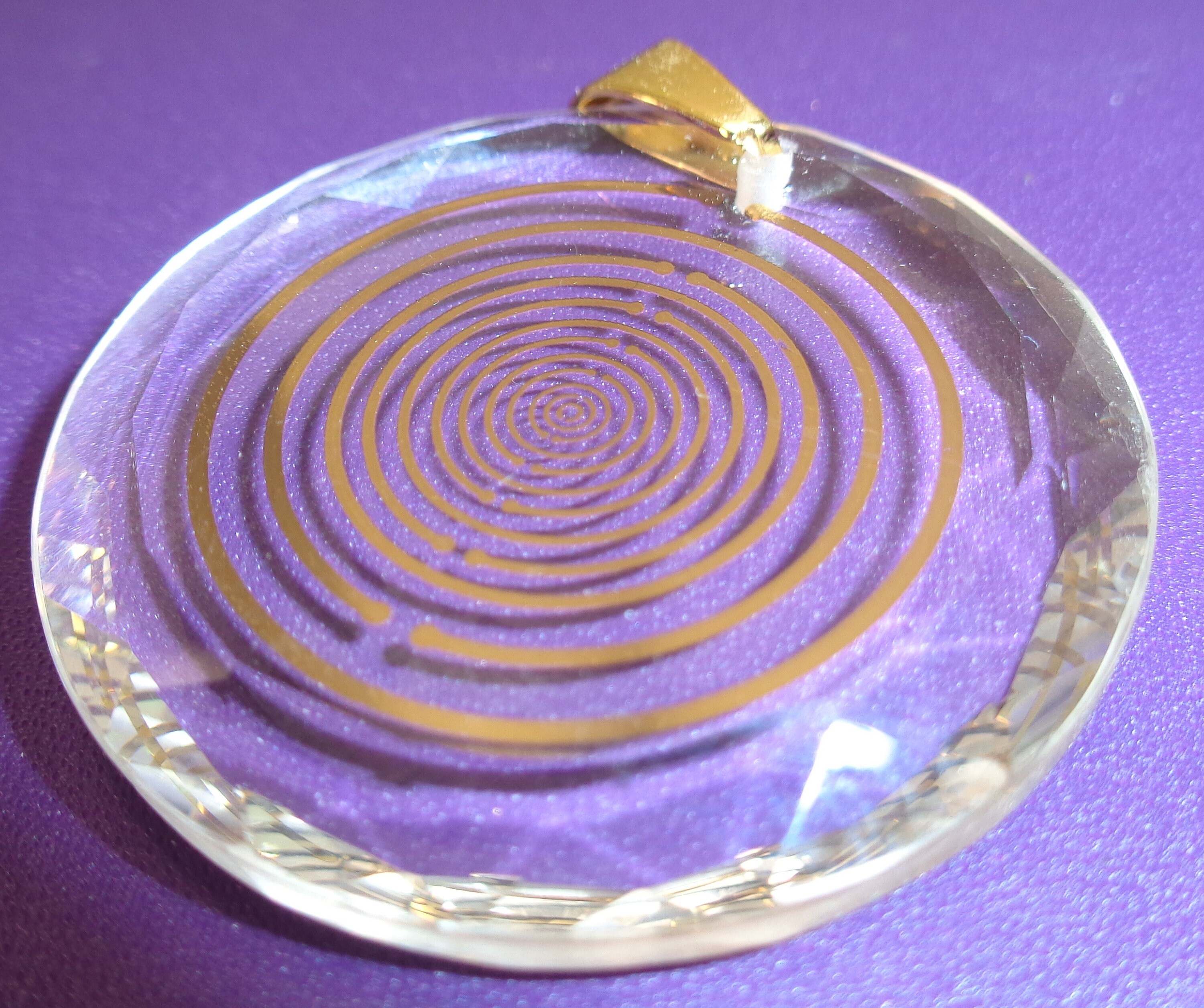 MWO Crystal Pendant Light Crystal Amulet MWO Pendant Multiwave