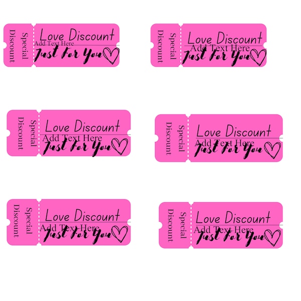 Coupon Silhouette Etsy