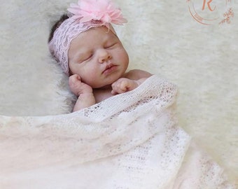 Flexible Waterproof Full Solid Silicone Real Baby Feeling Reborn Baby Doll Girl or Boy , Sweet Dreamly Baby