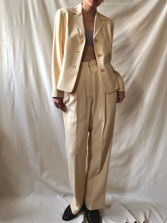 Cream sale colored pantsuit