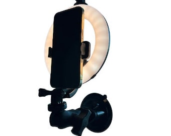 STICKY RING [Suction Cup Ring Light]