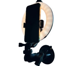 STICKY RING [Suction Cup Ring Light]