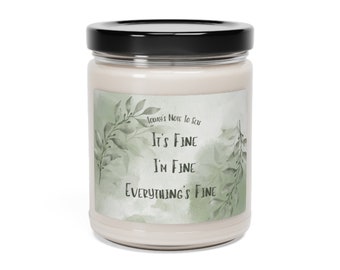 Scented Soy Candle, 9oz