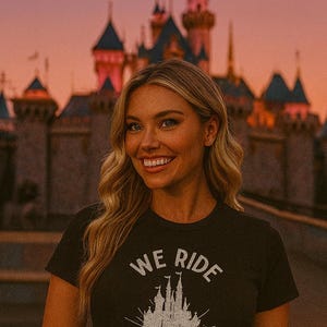 We Ride At Dawn | One Sided | Disney, Disney inspired tshirt | unisex tshirt | Rise and Shine | Rope Drop, Park Hop (true to size)