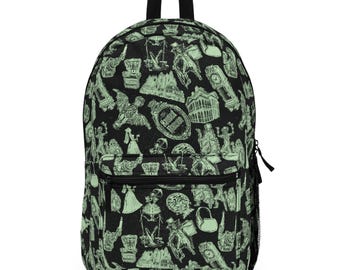 Haunted Mansion inspired back pack, Disneyland, WDW, Disney Parks, Halloween, Boo To You, Boo Bash