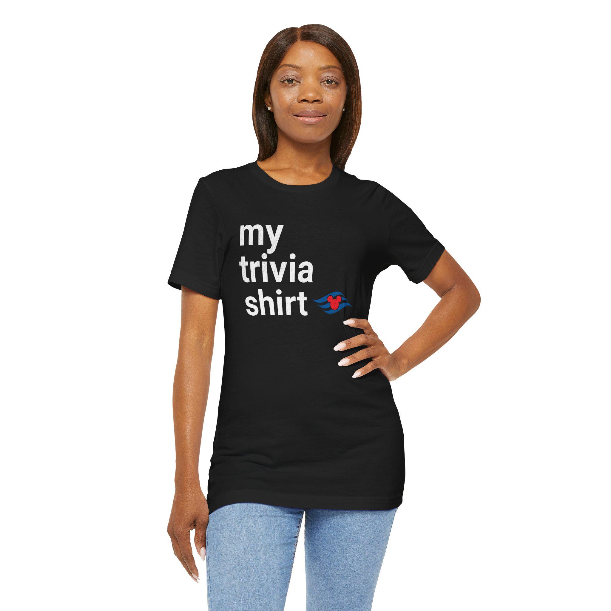 Trivia Shirts Disney DCL Inspired