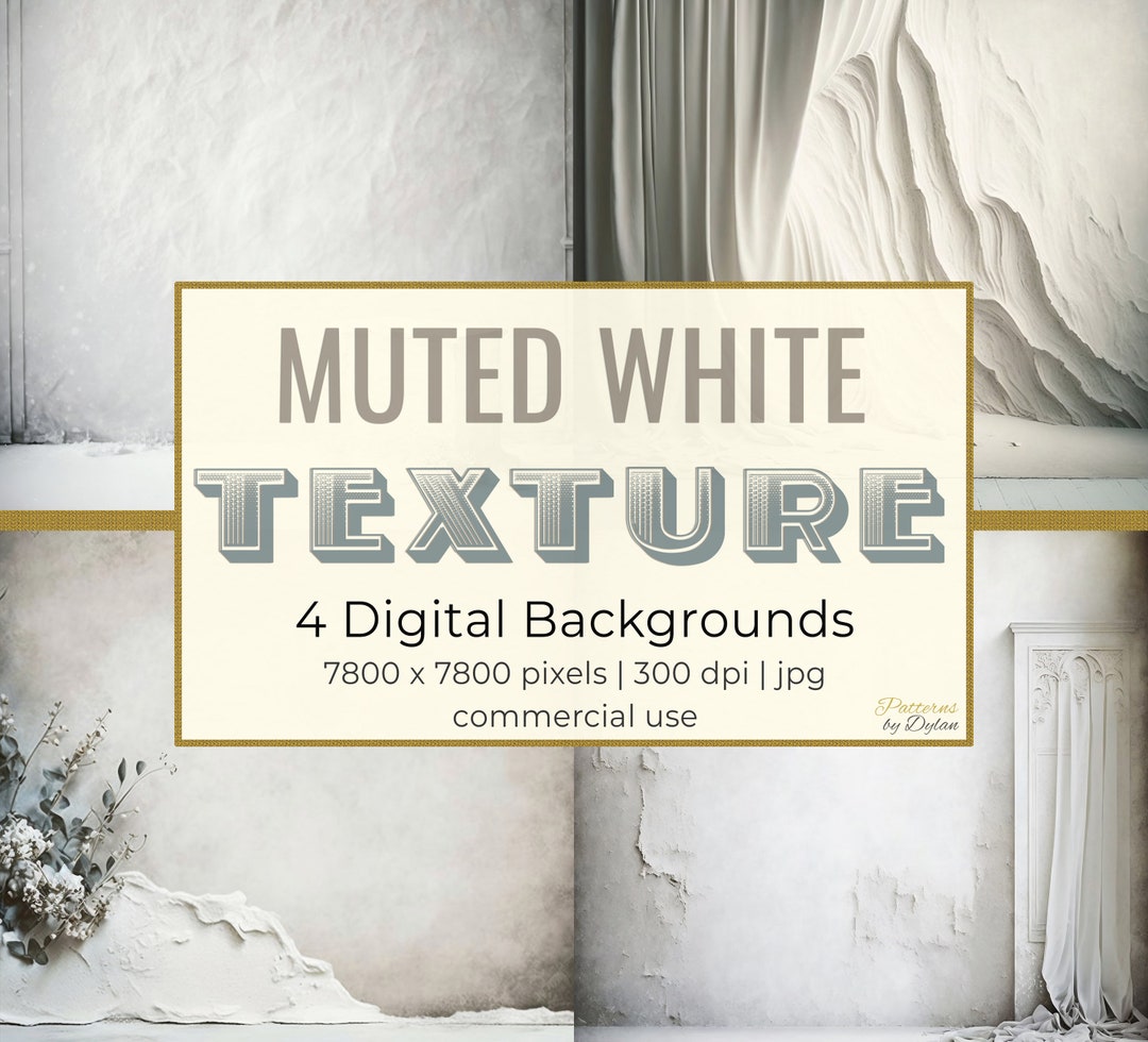 MUTED WHITE TEXTURE Digital Photo Backgrounds Pack Studio Etsy