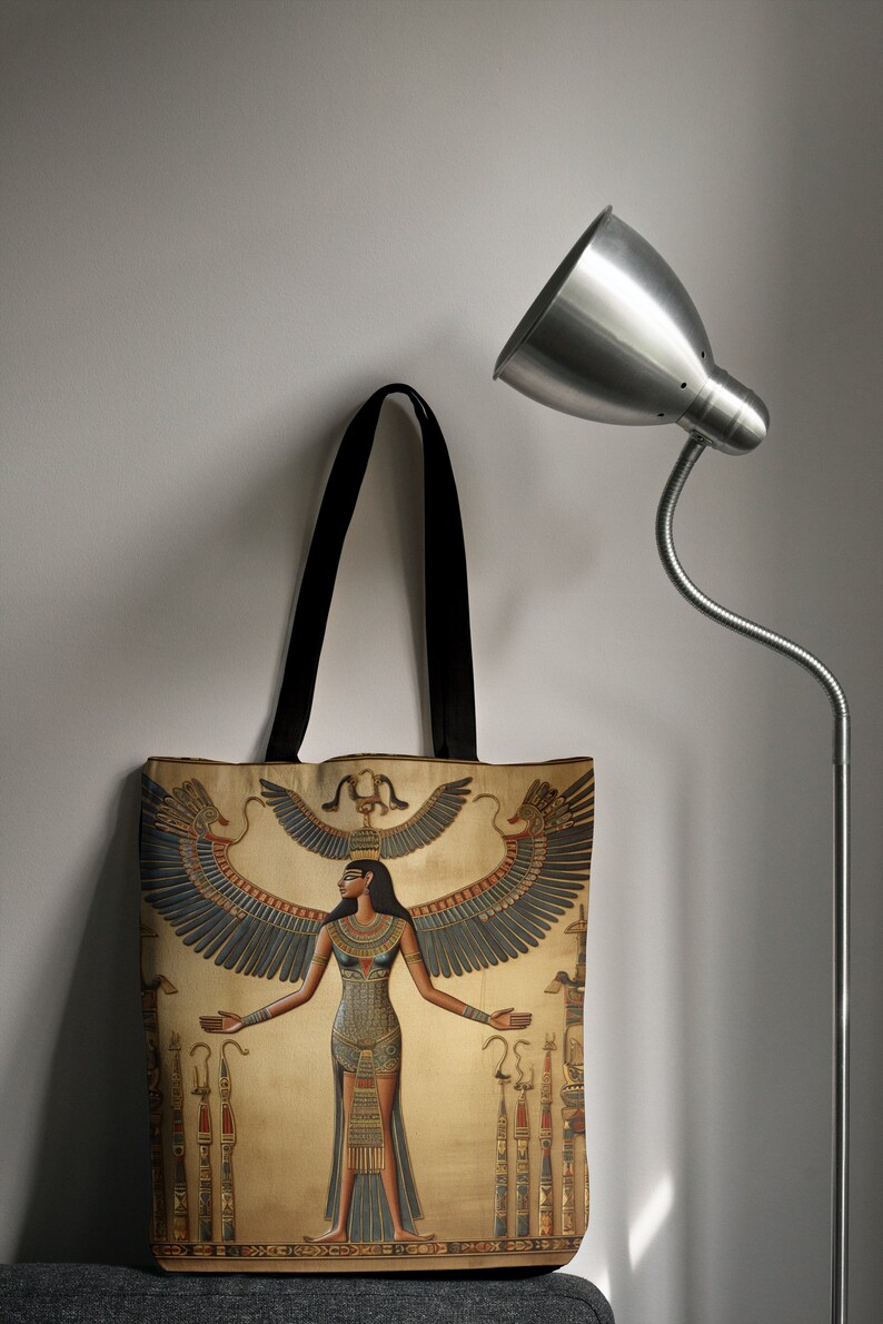 Egyptian Goddess Isis Tote Bag Egyptian Goddess Tote Bag Etsy