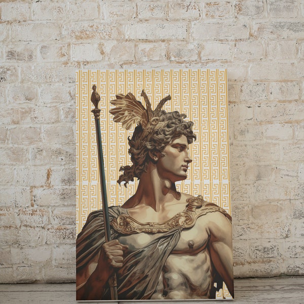 Greek God Apollo Wall Art, Apollo Art, Digital Download, Digital Download Art, Digital Print, Digital Wall Art, Digital Art