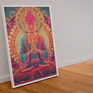Boeddha kunst aan de muur, Boeddha God, Boeddha, Digitale download, Digitale print, Kunst aan de muur, Kunst