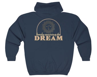 THE DREAM  - Unisex Full Zip Hooded Sweatshirt