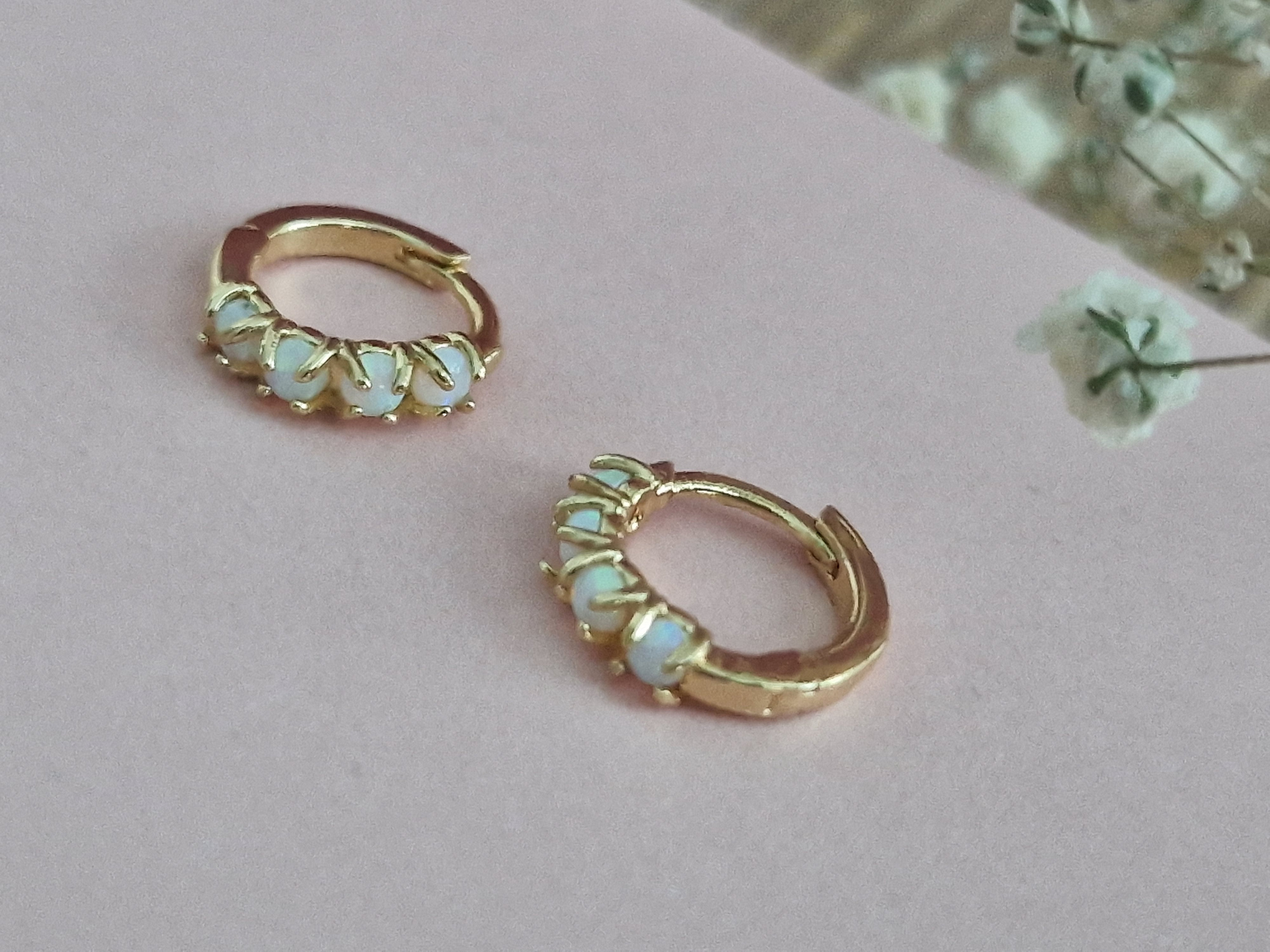 FIOROYAL Boucles D'Oreilles Femme Argent 925 Plaquée Or 14K | FindTheDeal