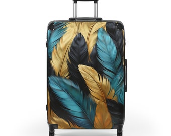 Golden Featherfall Suitcase