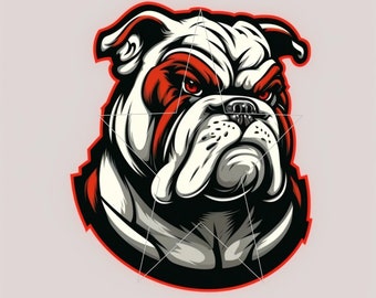 Bulldog Cartoon - Etsy Hong Kong Bulldog Cartoon - Etsy Hong Kong