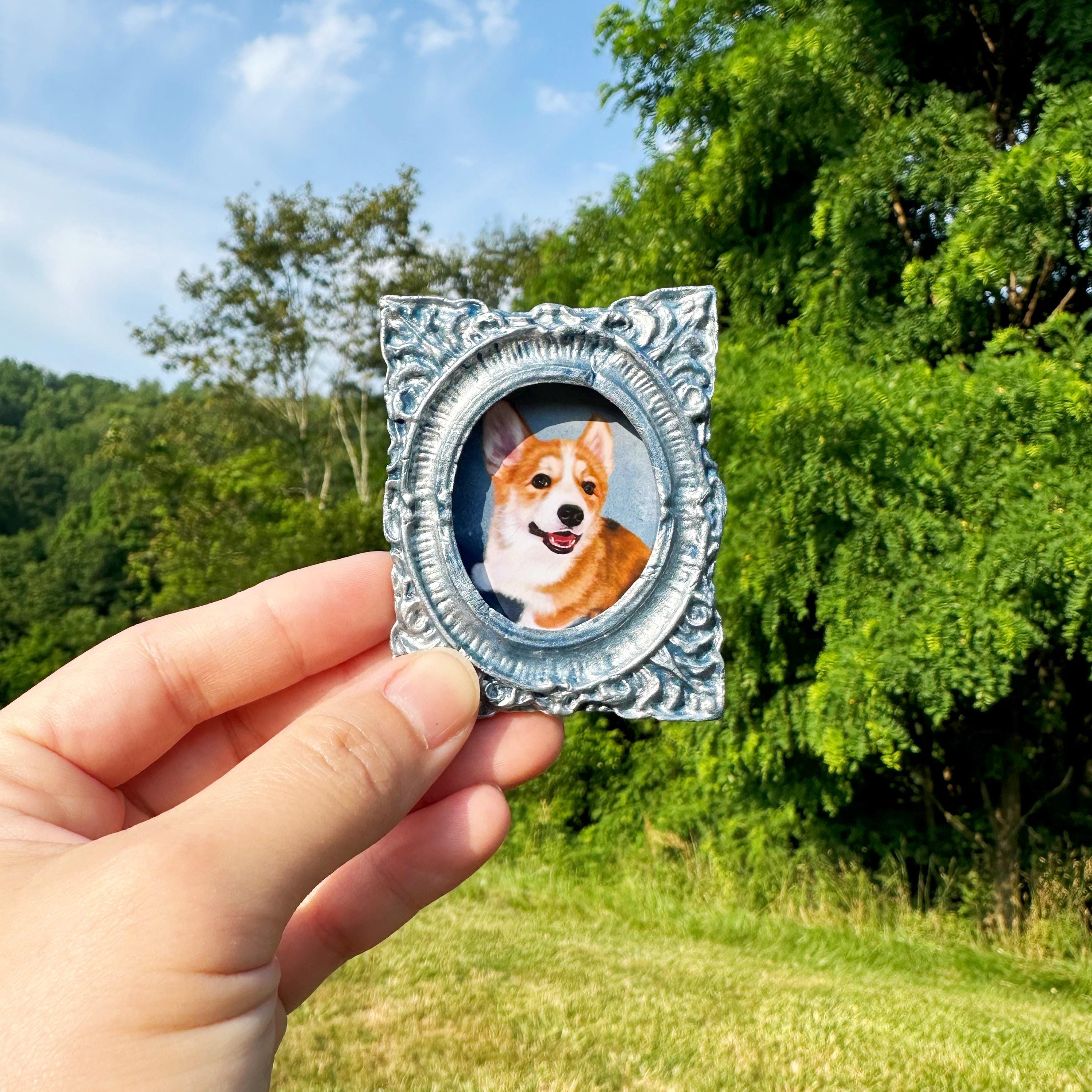 Custom Pet Portrait Magnets, Vintage Oil Painting Style, Best Gift for Pet Owner and Lover
