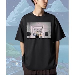 Anime Gym Tshirt Fullmetal Alchemist Edward Elric Gymrat pump cover oversized tee otaku fitness powerlifter bodybuilding shirt gift for him image 4