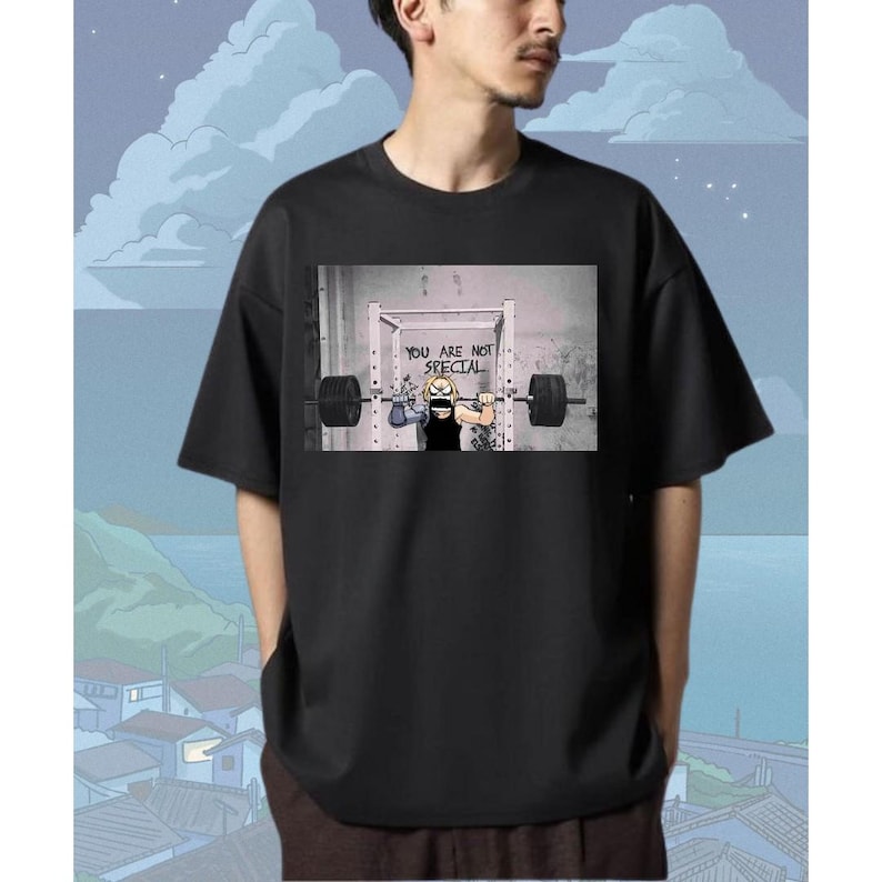 Anime Gym Tshirt Fullmetal Alchemist Edward Elric Gymrat pump cover oversized tee otaku fitness powerlifter bodybuilding shirt gift for him image 4