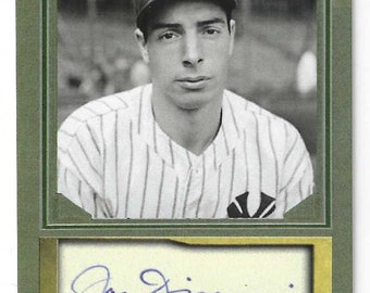 JOE DIMAGGIO - ACEO facsimile autograph trading card - Mint condition