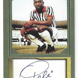 PELE ACEO facsimile autograph trading card Mint condition zdjęcie 1