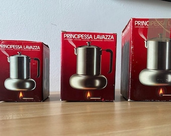 Lavazza Principessa 6 Cups, Stylish Italian Stovetop Moka Pot