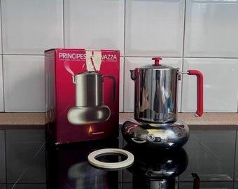 PRINCIPESSA LAVAZZAエスプレッソメーカー（小） Lavazza Principessa 6 Cups, Stylish Italian Stovetop Moka Pot