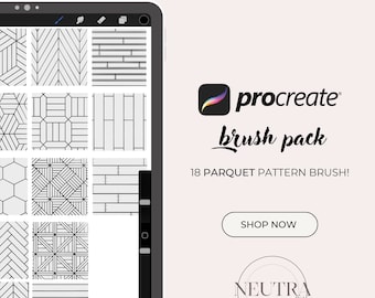 Parquet Pattern Brushes Procreate Interior Brush Parquet Hatch Stamp Brush Floor Plan Procreate Brushes Architectural