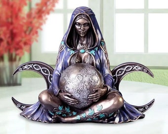 Mother Earth Statue | Gaia Goddess Sculpture | Beautiful Ornament