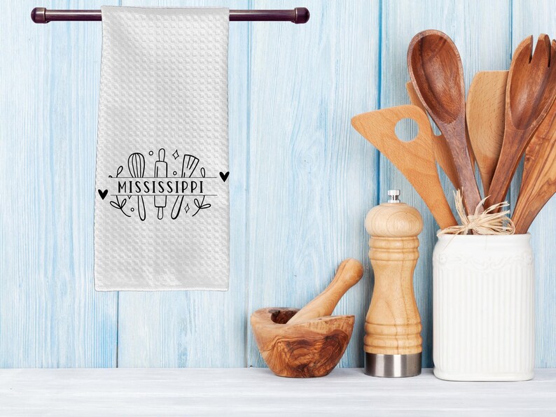 getsnappin Mississippi Kitchen Towel
