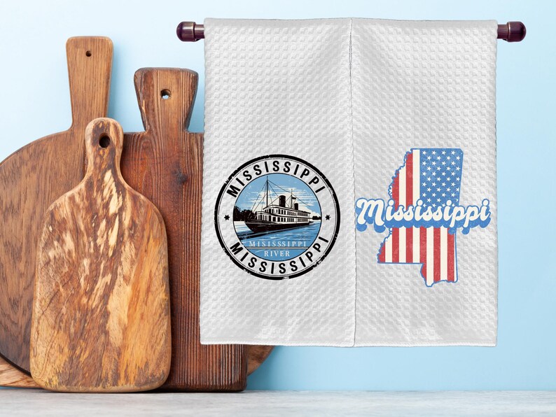 getsnappin Mississippi Kitchen Towel - Thumbnail 2