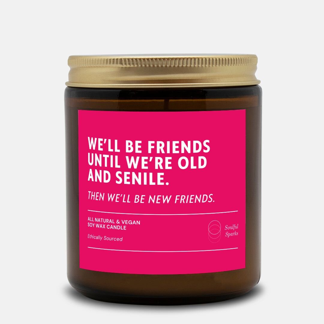 Funny Friend Candle Best Friend Candle Funny Friend Gift Etsy