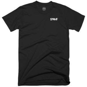 1965 T Shirt Pocket Birthday Clothing 60th Birthday 60 Years Old Legend Born in 1965 Classic Vintage Retro Vikings Funny Joke Gift Tee Top