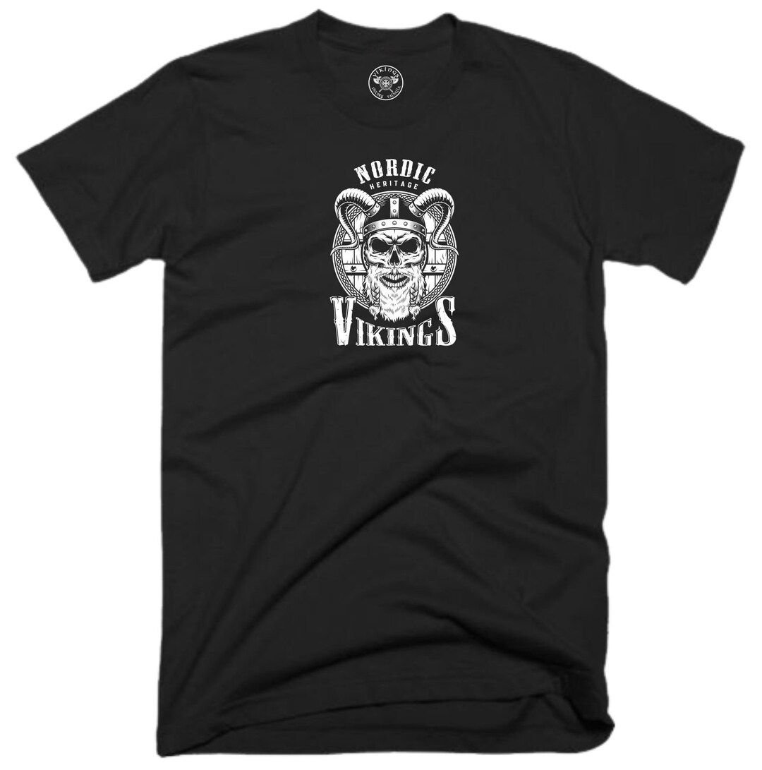 T-Shirt Da Uomo Con Martello Vichingo Di Odino Thor, Totem Estivo - Foto 6