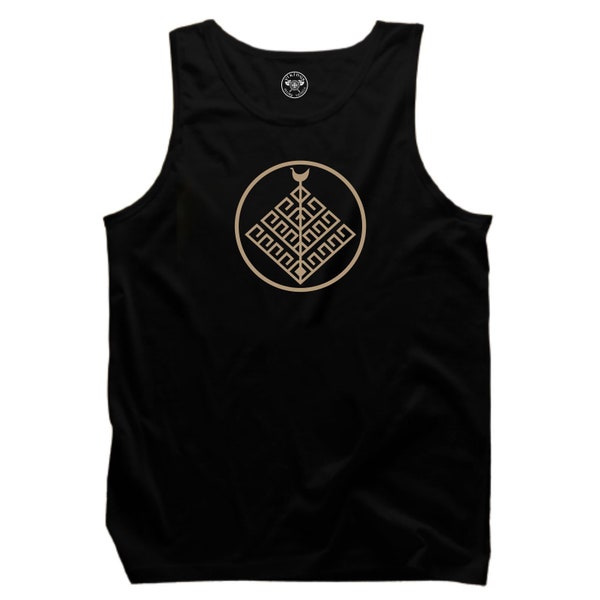 Tree of Life Vest Vikings Clothing Victory Valhalla Yggdrasil Pagan Warrior Ragnarok Loki Thor Odin Northmen Norse Nordic Gift Men Tank Top