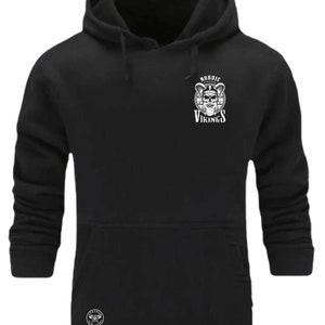 Nordic Vikings Hoodie Small Vikings Clothing Victory Or Valhalla Pagan Born To Be Warrior Thor Odin Northmen Norse Gift Men Sweatshirt Top