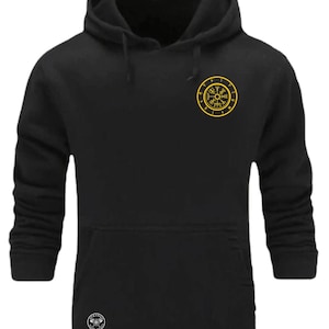 Vegvisir Compass Hoodie Small Vikings Clothing Victory Or Valhalla Pagan Warrior Ragnarok Thor Odin Northmen Norse Gift Men Sweatshirt Top