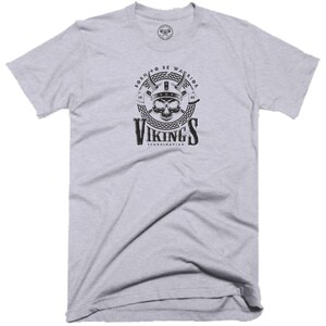 Vikings Skull T Shirt Vikings Clothing Victory Or Valhalla Pagan Born To Be Warrior Thor Odin Northmen Nordic Norse Joke Gift Men Tee Top